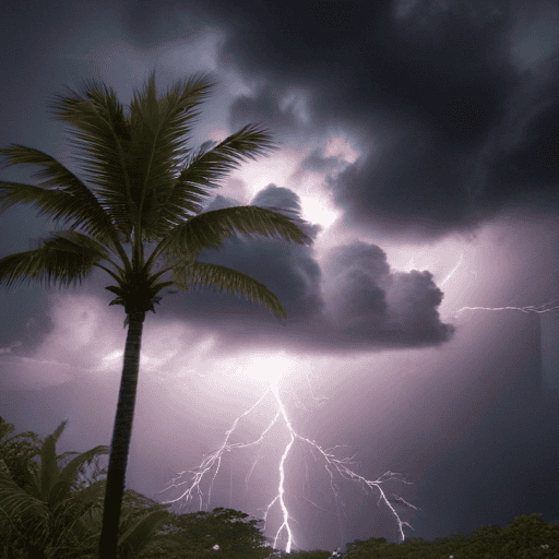 Illustration of Heavy rain to affect Fiji Group