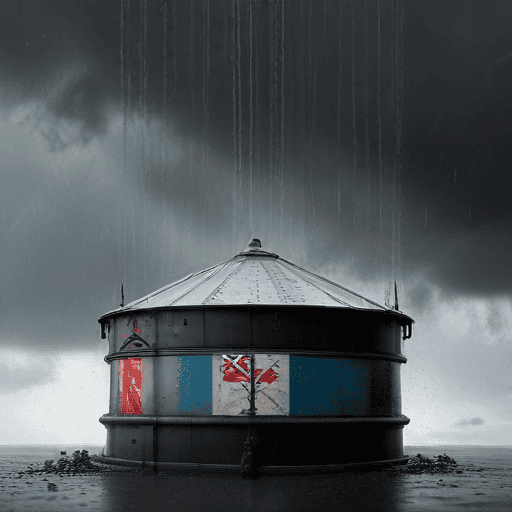 Illustration of Heavy rain to affect Fiji Group