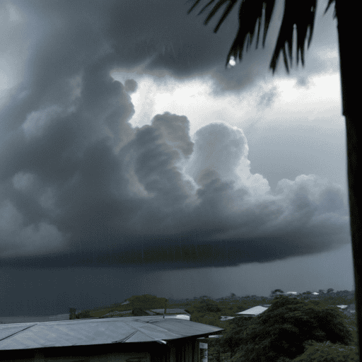 Illustration of Heavy rain warning across the country