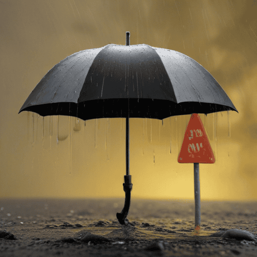 Illustration of Heavy rain warning across the country