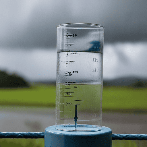 Illustration of Heavy rain warning for Fiji Group