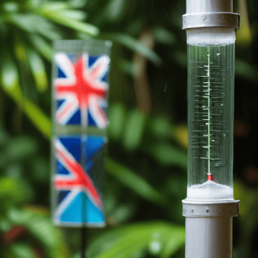 Illustration of Heavy rain warning for Fiji Group