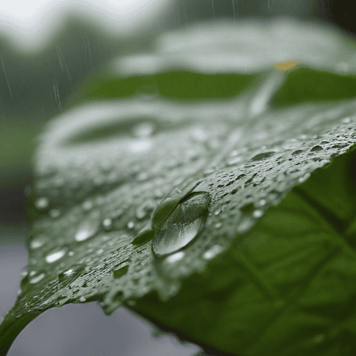 Illustration of Heavy rain warning for Fiji Group