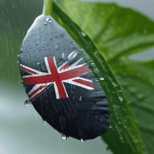 Illustration of Heavy rain warning for parts of Fiji