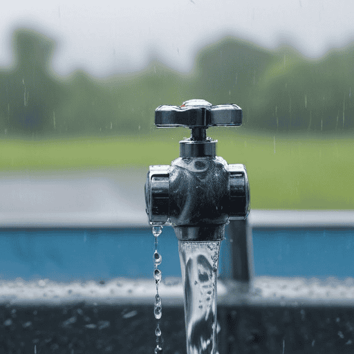 Illustration of Heavy rains strain treatment plant, says WAF