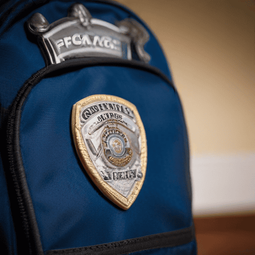 Illustration of High school student arrested for impersonating Police officer