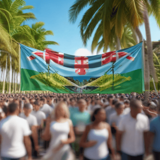 Illustration of Human Rights Day celebrated at Suva Bowling Club