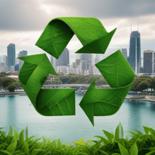 Illustration of I Recycle Program launched in Lautoka