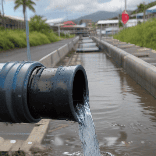 Illustration of Illegal stormwater connections | WAF notifies Suva businesses
