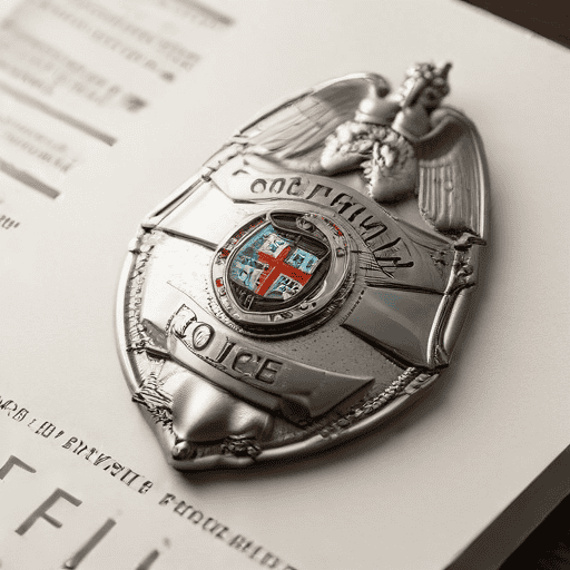 Illustration of Incoming Police Commissioner Welcomed by Acting Chief