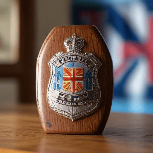 Illustration of Incoming Police Commissioner Welcomed by Acting Chief