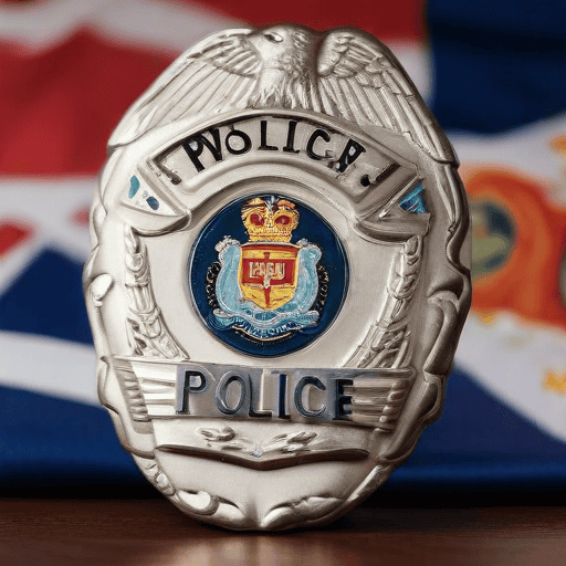 Illustration of Incoming Police Commissioner Welcomed by Acting Chief