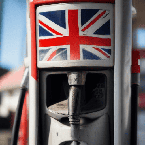 Illustration of Increase in fuel, gas prices