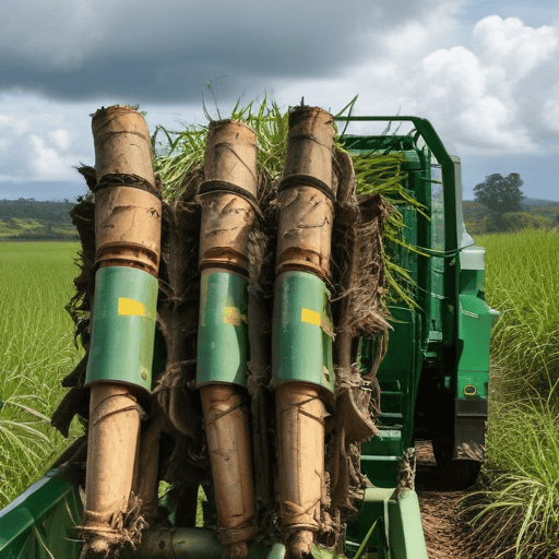 Illustration of Japanese-imported Machinery to Ease Labour Shortages and Boost Harvest Efficiency