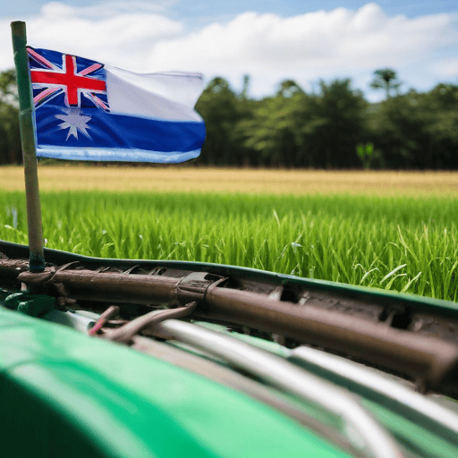 Illustration of Japanese-imported Machinery to Ease Labour Shortages and Boost Harvest Efficiency