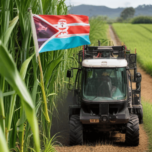 Illustration of Japanese-imported Machinery to Ease Labour Shortages and Boost Harvest Efficiency