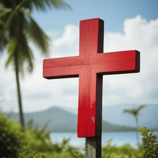 Illustration of Kadavu Medical Team and Sai Prema Children’s Hospital conduct successful ECHO outreach for 395 children in Nabukelevu