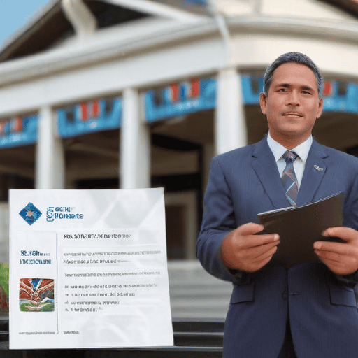 Illustration of Kamikamica to address Parliament on Walesi today