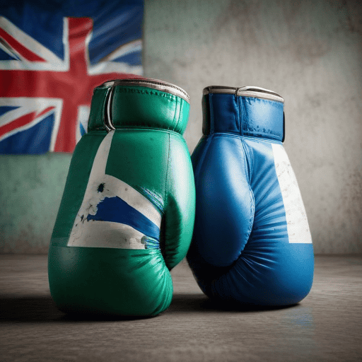 Illustration of Kwadjo and Hazelman to headline Feb fight