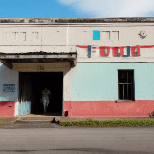 Illustration of ‘Letters’: Crumbling school structure