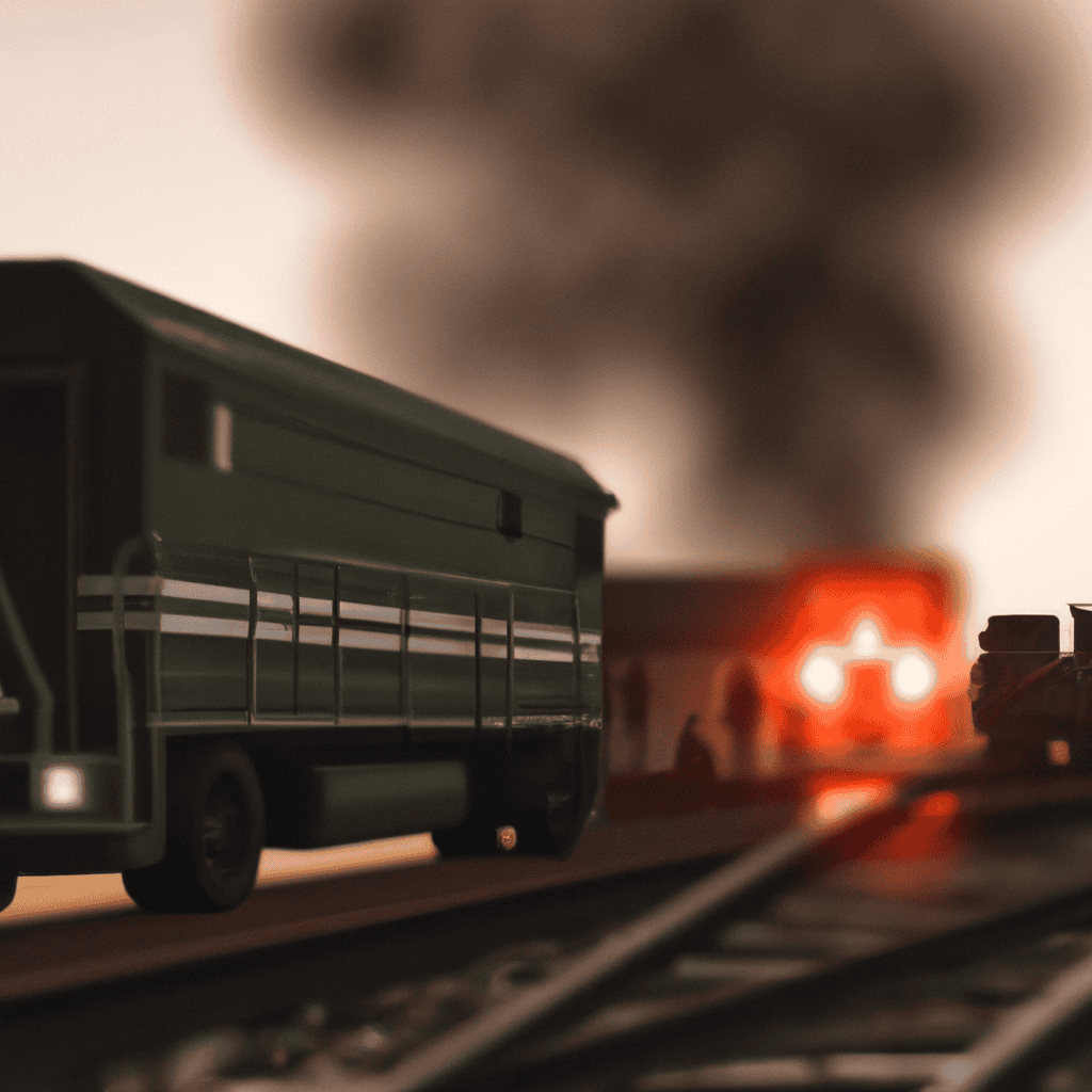 Illustration of Locomotive accident kills man