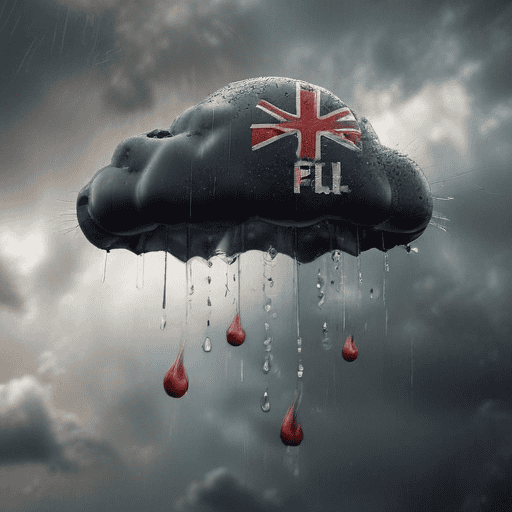 Illustration of Low pressure system to bring more rain