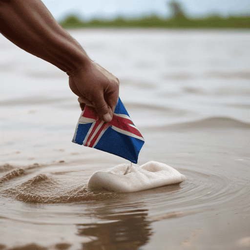 Illustration of Lunch distributed to flood affected residents in Nadi