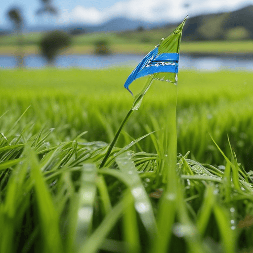 Illustration of MOU to enhance local rice farming