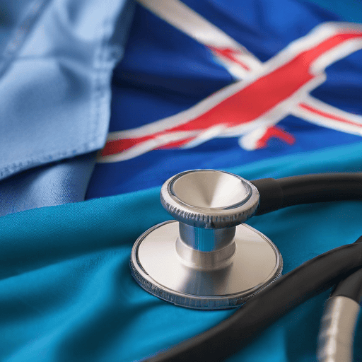 Illustration of Male Nurse Makes History with Midwifery Diploma