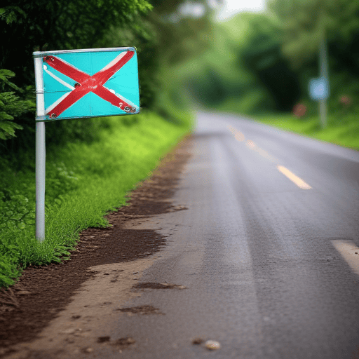 Illustration of Man dies in horrific Valley Rd crash