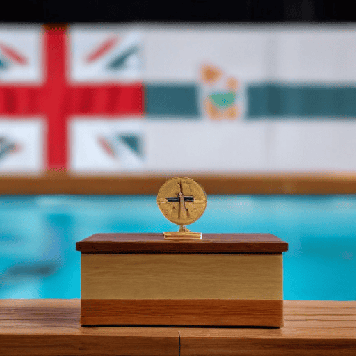 Illustration of McCraig sets new national record