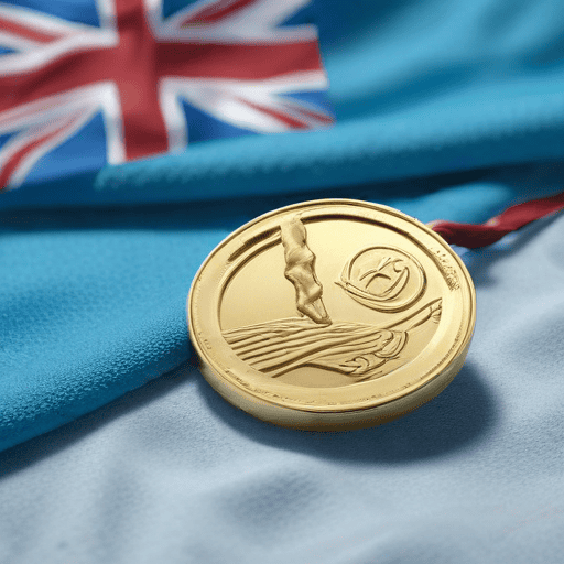 Illustration of McCraig sets new national record