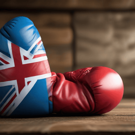 Illustration of Mike Tyson sued for terminating deal with gambling company Medier before Jake Paul fight