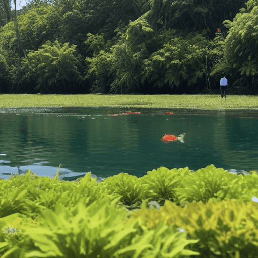 Illustration of Minister visits potential aquaculture sites in Kadavu