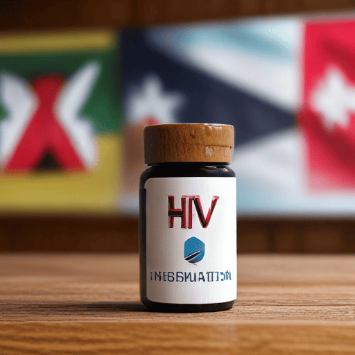 Illustration of Ministry on HIV medication