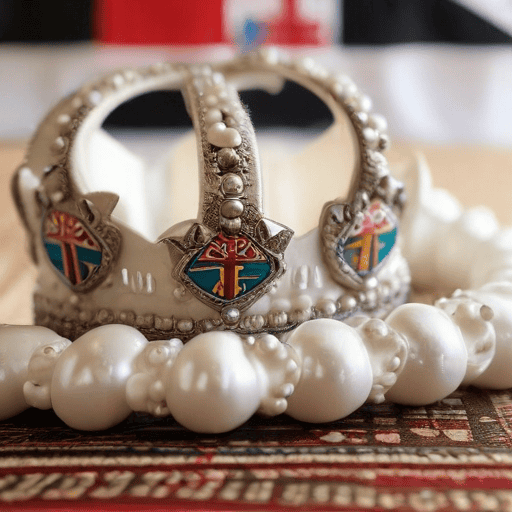 Illustration of Miss Cakaudrove Youth crown to have 59 pearls