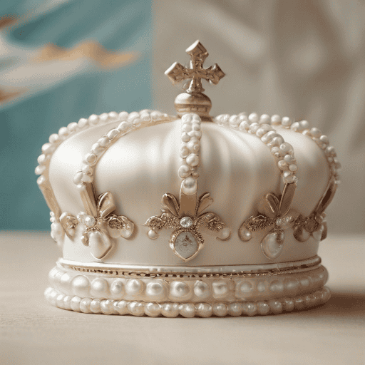 Illustration of Miss Cakaudrove Youth crown to have 59 pearls