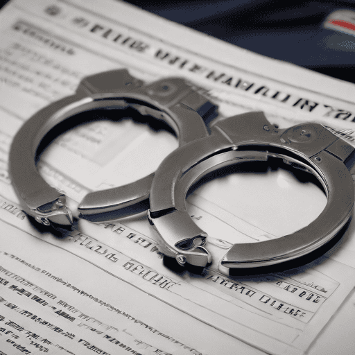 Illustration of Murder suspect flees St Giles