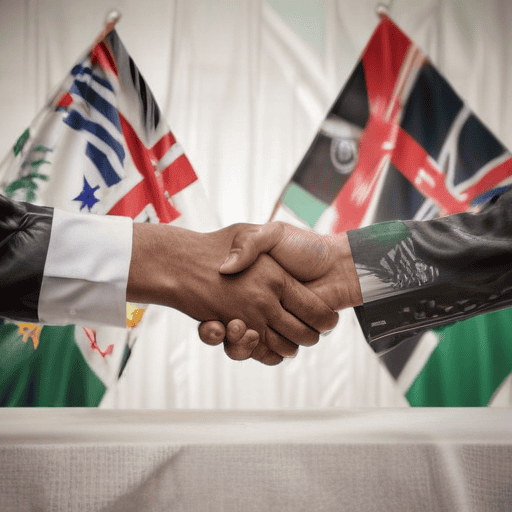 Illustration of NZ Prime Minister: NZ-UAE trade deal to cut export tax by 98.5 percent