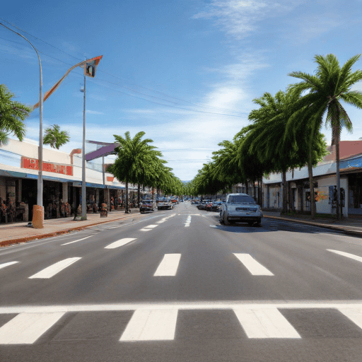 Illustration of Nadi Town Adopts Two-Way Traffic Amid Challenges