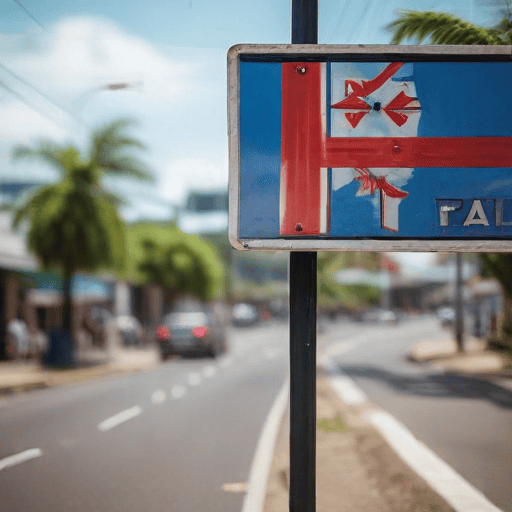 Illustration of Nadi Town Adopts Two-Way Traffic Amid Challenges