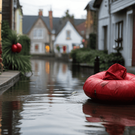 Illustration of Nadi family safe during Christmas disaster