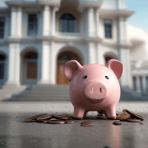 Illustration of Nearly 1/4 of budget servicing debt