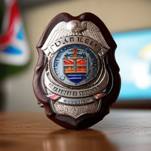 Illustration of New Minister for Policing visits Police HQ