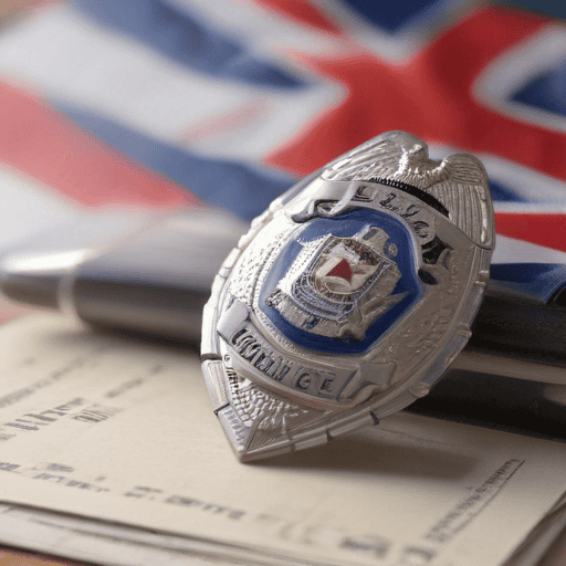 Illustration of New Minister for Policing visits Police HQ