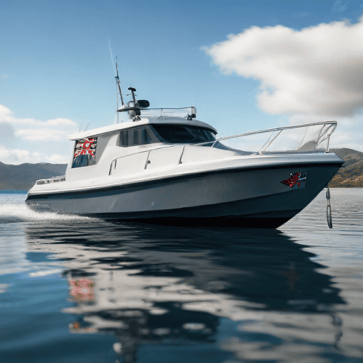 Illustration of New Navy patrol boat RFNS Timo handed over to Fiji