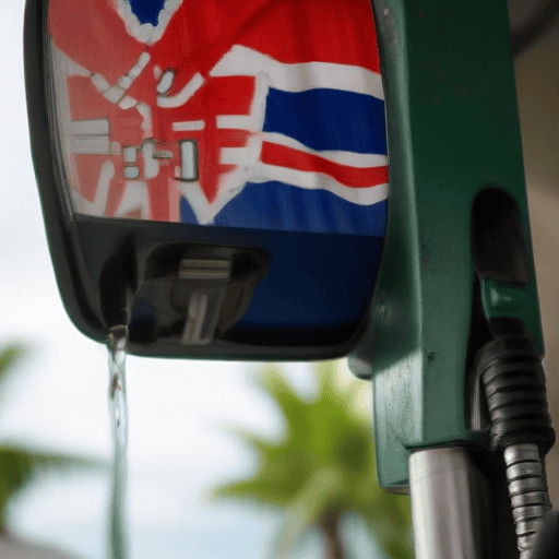 Illustration of New Year: Price increases for gas, kerosene, and diesel