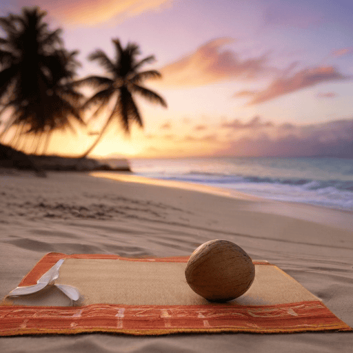 Illustration of New Year with beach gatherings and road trips