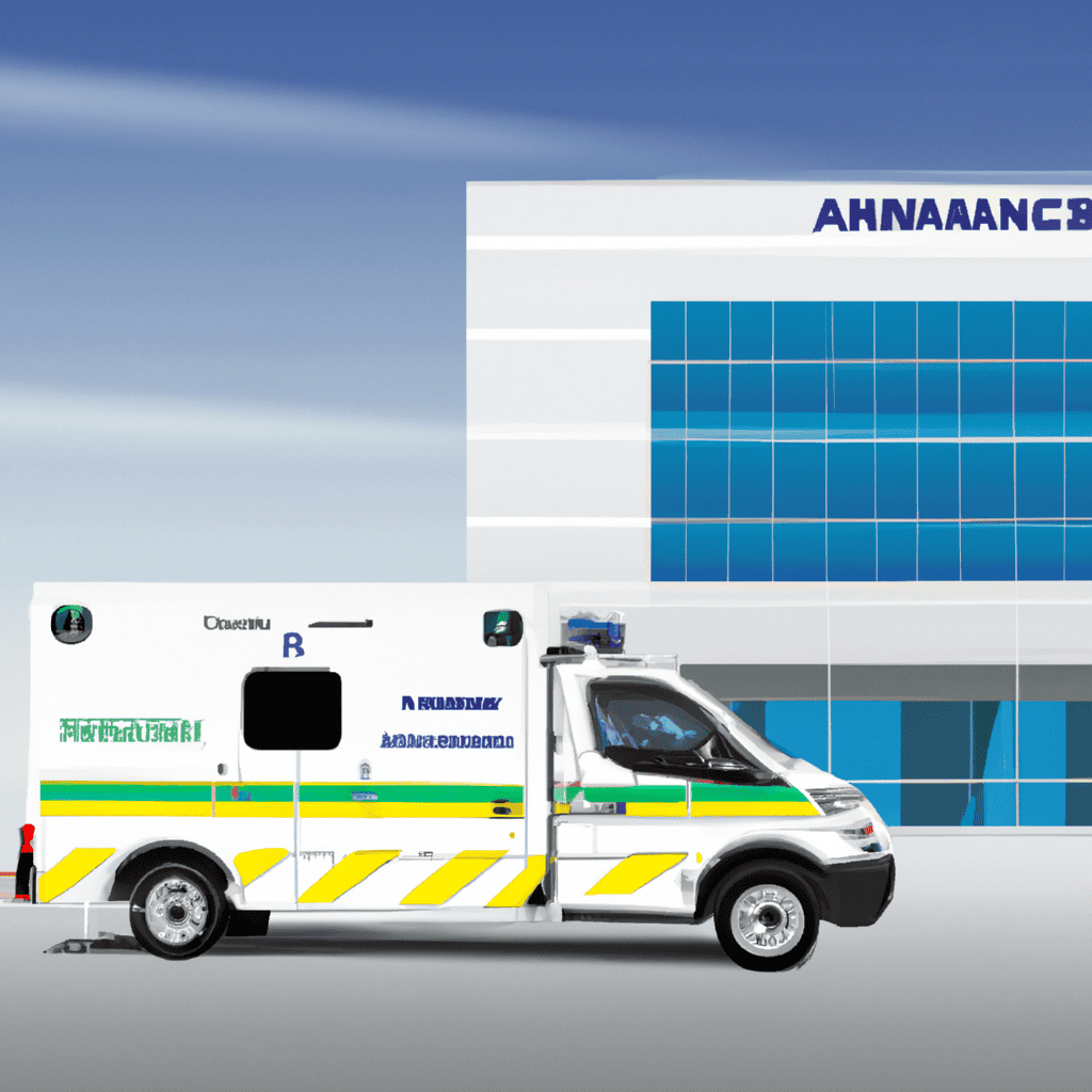 Illustration of New ambulances to improve patient transfers