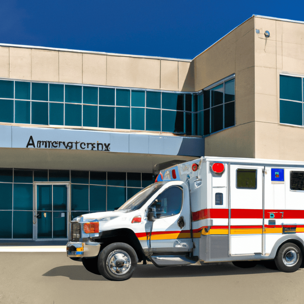 Illustration of New ambulances to improve patient transfers